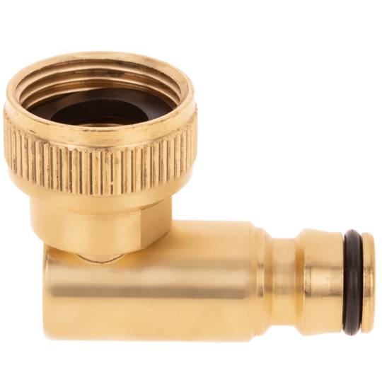 Adattatore per rubinetto ad angolo con filettatura femmina 3/4“ in ottone