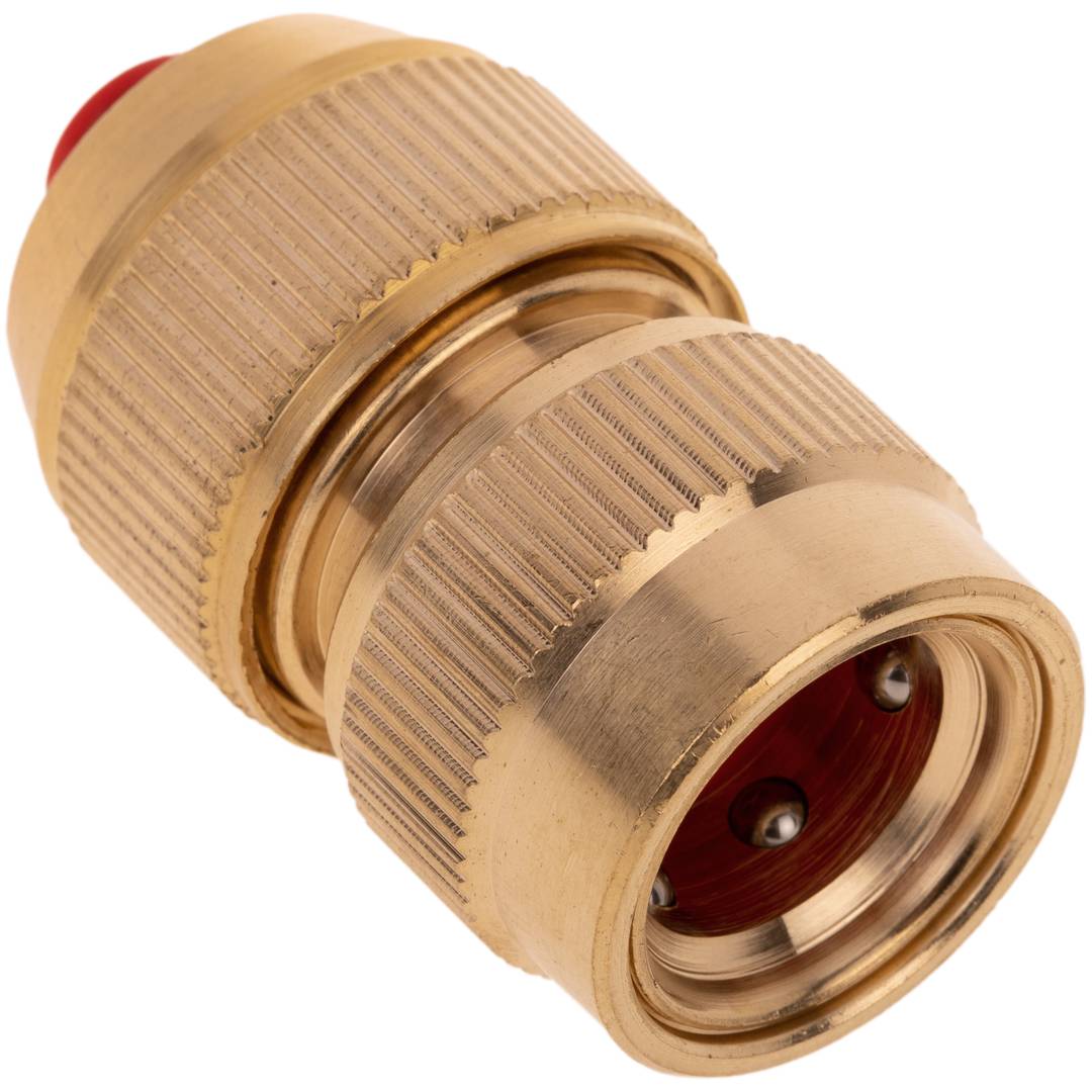 Szybkozłącze z mosiądzu ocynkowanego 15 mm do instalacji wodnej