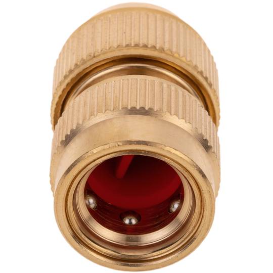 Szybkozłącze z mosiądzu ocynkowanego 15 mm do instalacji wodnej