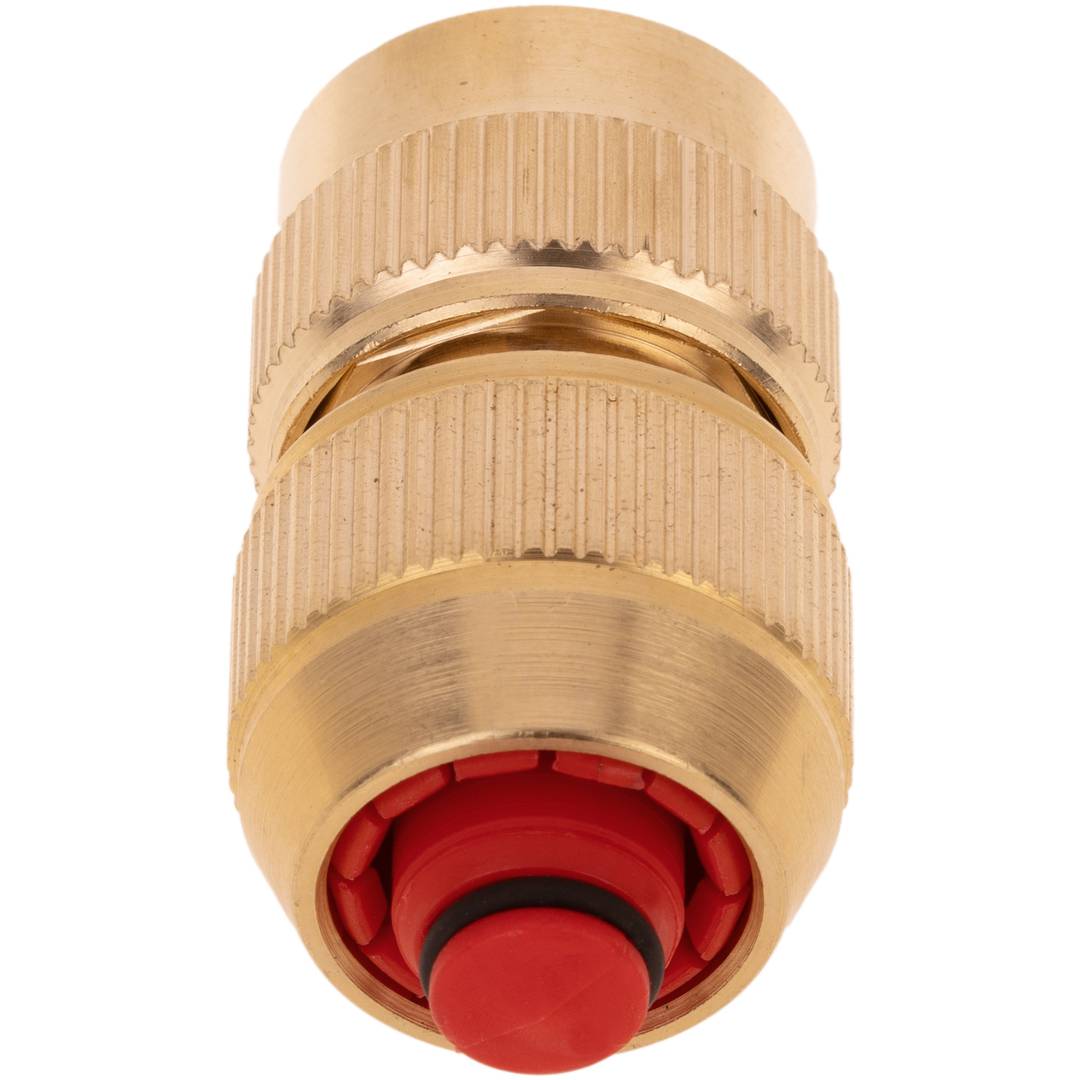 Szybkozłącze z mosiądzu ocynkowanego 15 mm do instalacji wodnej