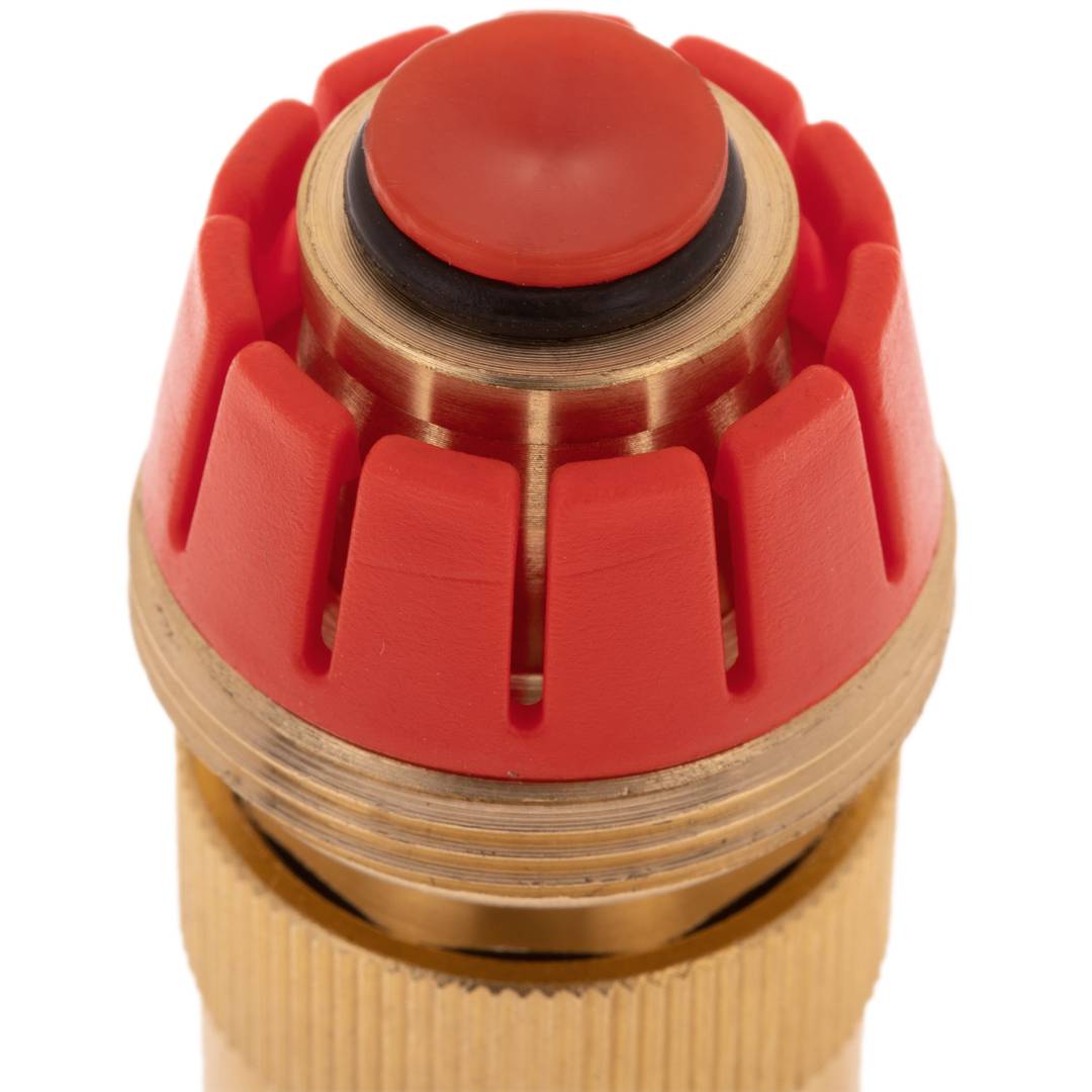 Verzinkt messing 19 mm dubbele stop snelkoppeling voor installatie van irrigatieprogrammeur