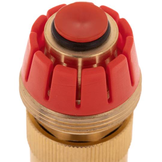 Verzinkt messing 19 mm dubbele stop snelkoppeling voor installatie van irrigatieprogrammeur