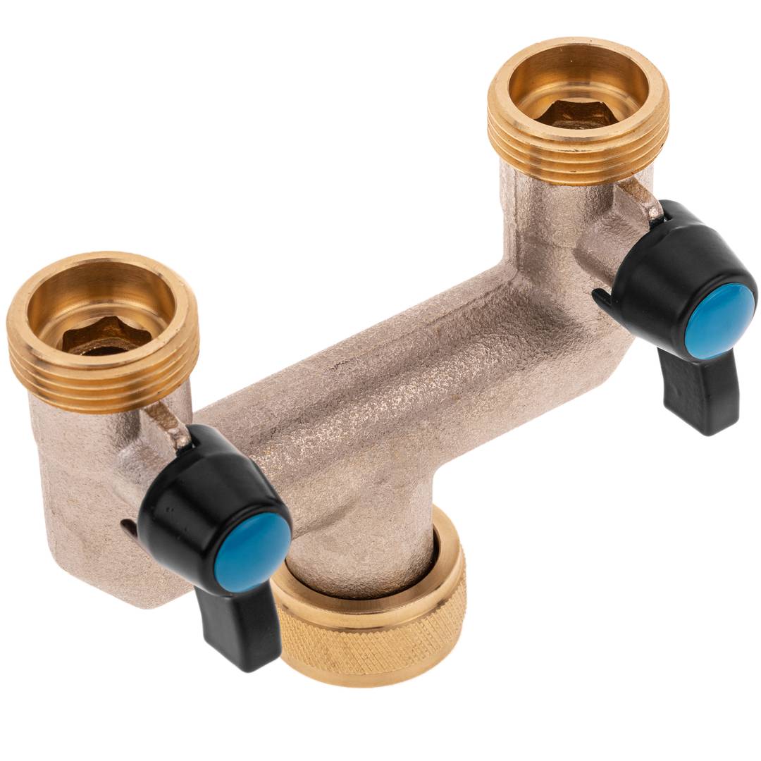 Wyprowadzenie z dwoma niezależnymi wyjściami 3/4 cala