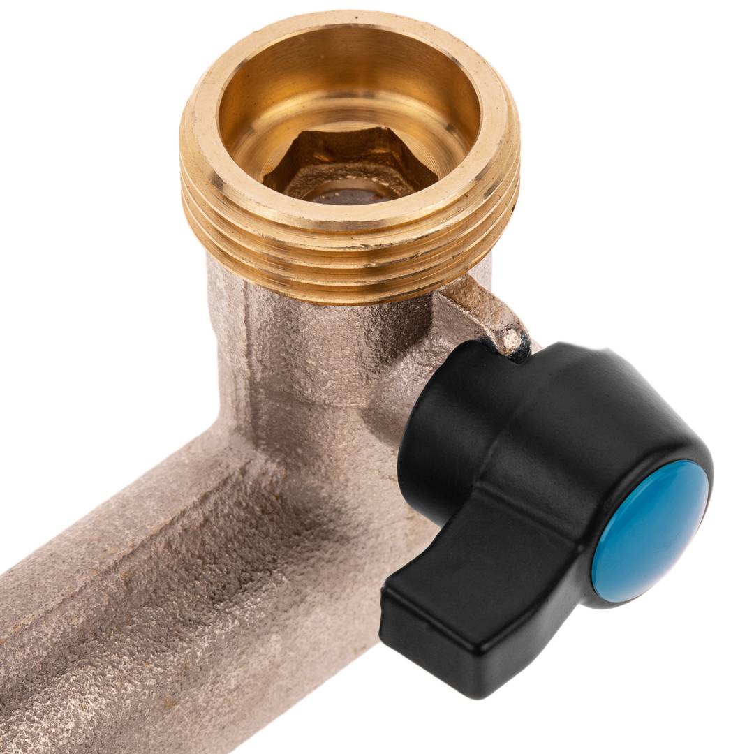 Wyprowadzenie z dwoma niezależnymi wyjściami 3/4 cala