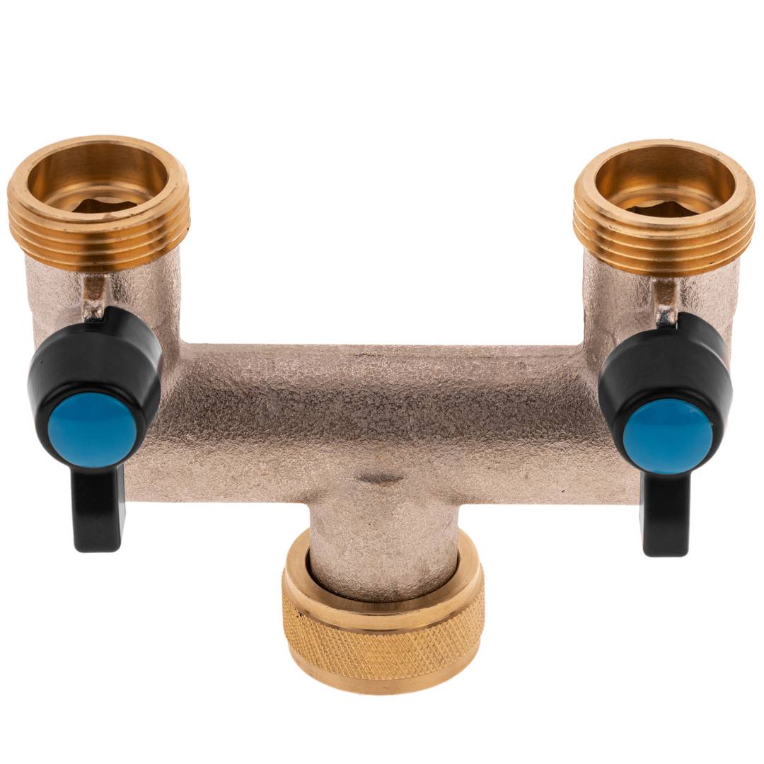 Wyprowadzenie z dwoma niezależnymi wyjściami 3/4 cala