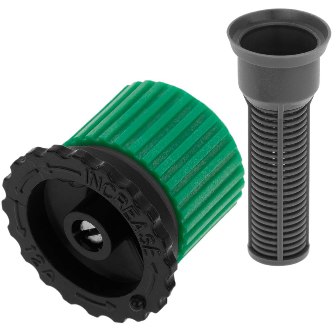 Pacote de 2 unidades bico ajustável de 0 a 360 graus com alcance de 3,5 a 4 m