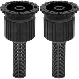 Pack de 2 unidades tobera regulable de 0 a 360 grados con alcance de 4 a 4.5 m