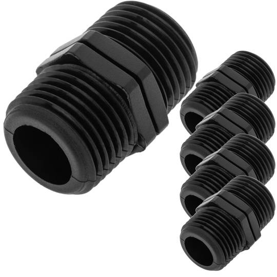 Pack de 5 unités de tétine polypropylène 1/2