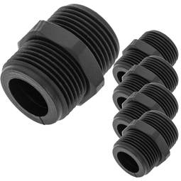 Pack de 5 unidades de niple de polipropileno 3/4" para sistema de irrigação