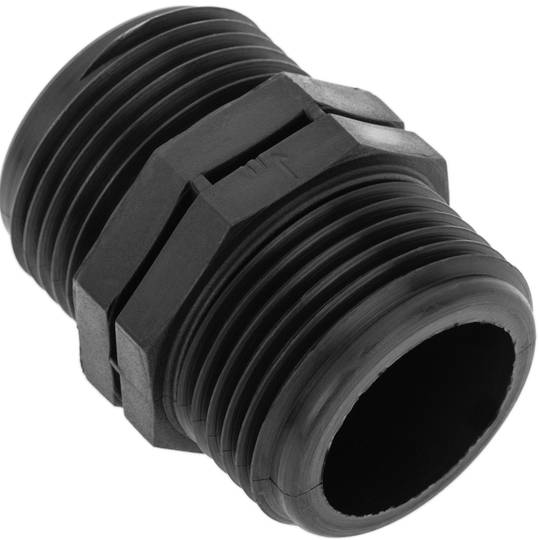 Pack de 5 unidades machón de polipropileno de 1“ para sistema de riego