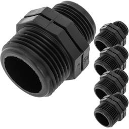 Packung mit 5 Einheiten 1" x 3/4" Reduziernippel aus Polypropylen für Bewässerungssysteme
