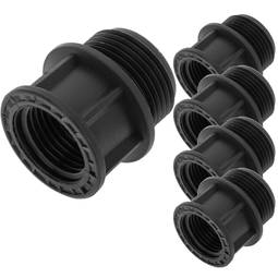 Pack 5 unités mâle-femelle polypropylène réduction 3/4" x 1/2" pour système d'irrigation