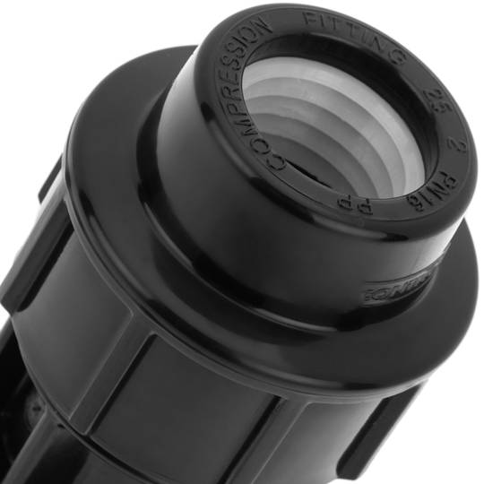 Enlace de polipropileno de 32 mm de 1“ para sistema de riego