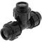 Pak van 5 stuks polyethyleen T-aansluiting 25 mm x 3/4“ voor irrigatiesysteem