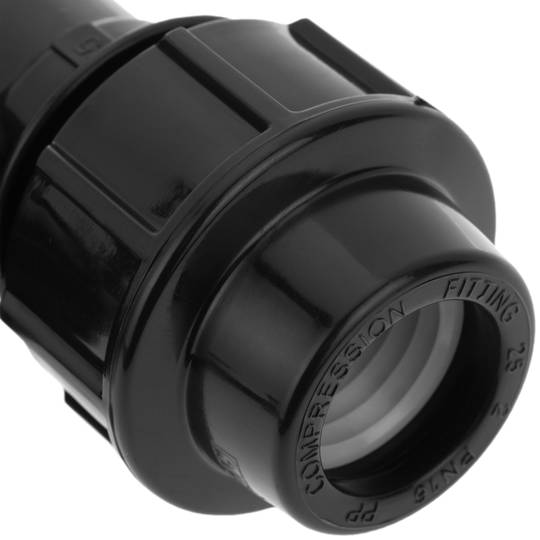 Pak van 5 stuks polyethyleen T-aansluiting 25 mm x 3/4“ voor irrigatiesysteem