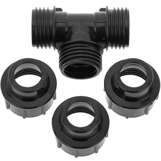 Polyethylene T connection 32 mm x 1“ for irrigation system