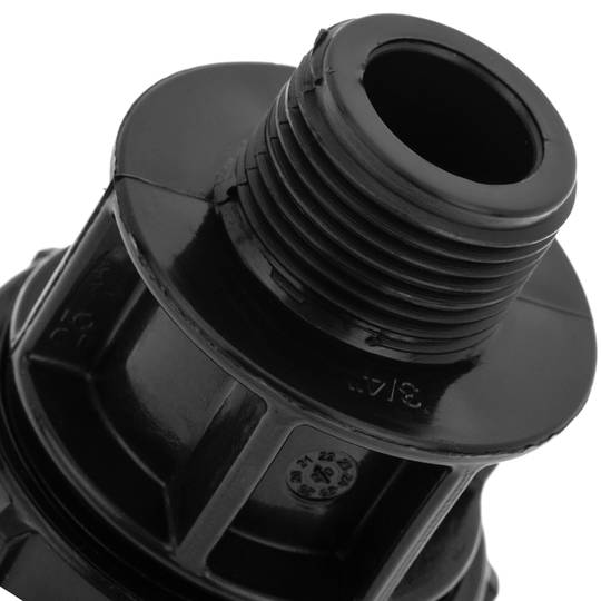 Packung mit 5 Stück Polyäthylenanschluss mit Außengewinde 20 mm x 1/2“ für Bewässerungssystem