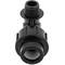 Embalagem com 5 unidades de polietileno rosca macho angular 25 mm x 3/4“ terminal para sistema de irrigação