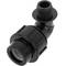 Embalagem com 5 unidades de polietileno rosca macho angular 25 mm x 3/4“ terminal para sistema de irrigação