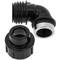 Pack de 5 unidades terminal de rosca hembra acodada de polietileno 20 mm x 1/2“ para sistema de riego