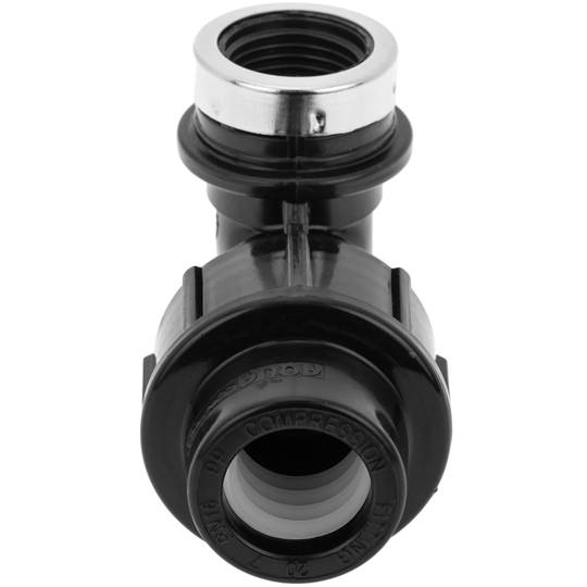 32 mm x 1“ abgewinkelter Polyethylen-Innengewindeanschluss für Bewässerungssystem