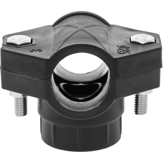 Pack de 5 unidades colar de aspiração em polietileno 25 mm x 1/2“ para sistema de rega