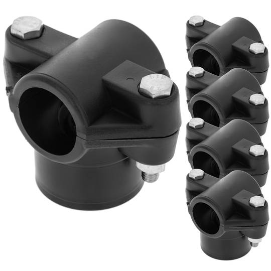 Pack de 5 unitats collaret de presa de polietilè de 25 mm x 3/4“ per a sistema de reg