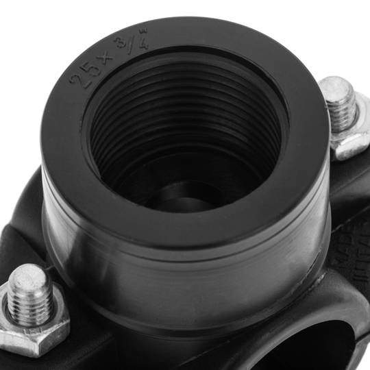 Pack de 5 unitats collaret de presa de polietilè de 25 mm x 3/4“ per a sistema de reg