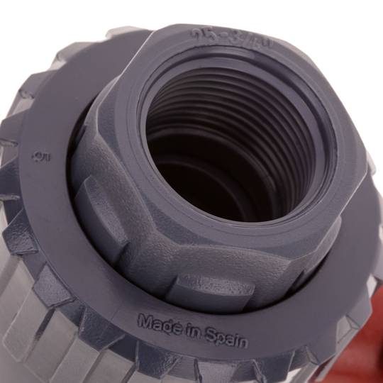 PVC kogelkraan met 3/4