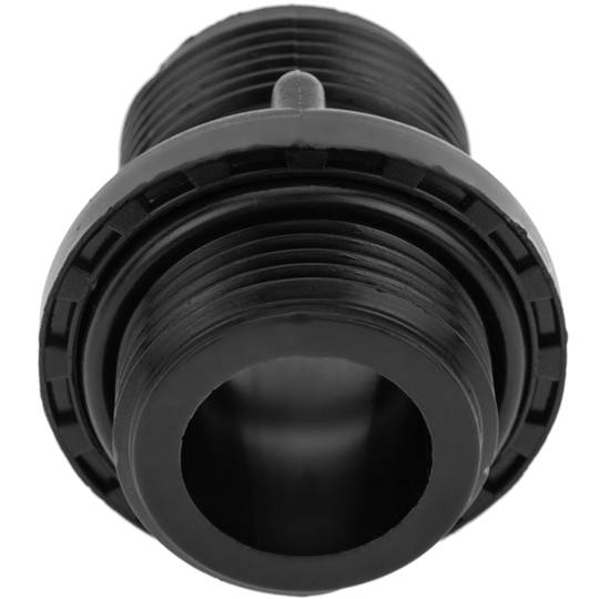 Pack de 5 unidades machón con junta tórica para colectores de 1 pulgada negro