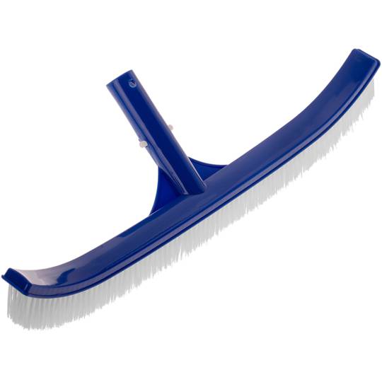 Brush with quick connection for cleaning pool edges of 45.5 cm