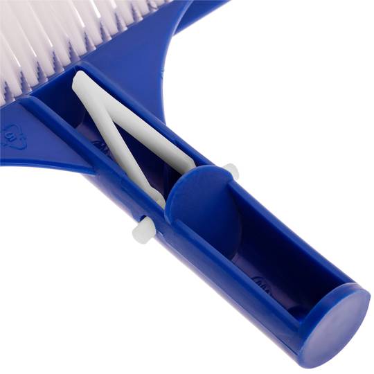Brush with quick connection for cleaning pool edges of 45.5 cm