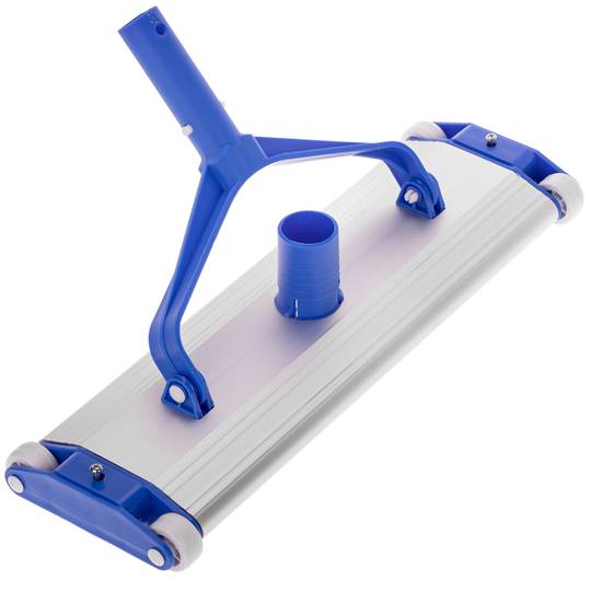 Aspirador de piscinas manual retangular de alumínio para piscinas 44 cm