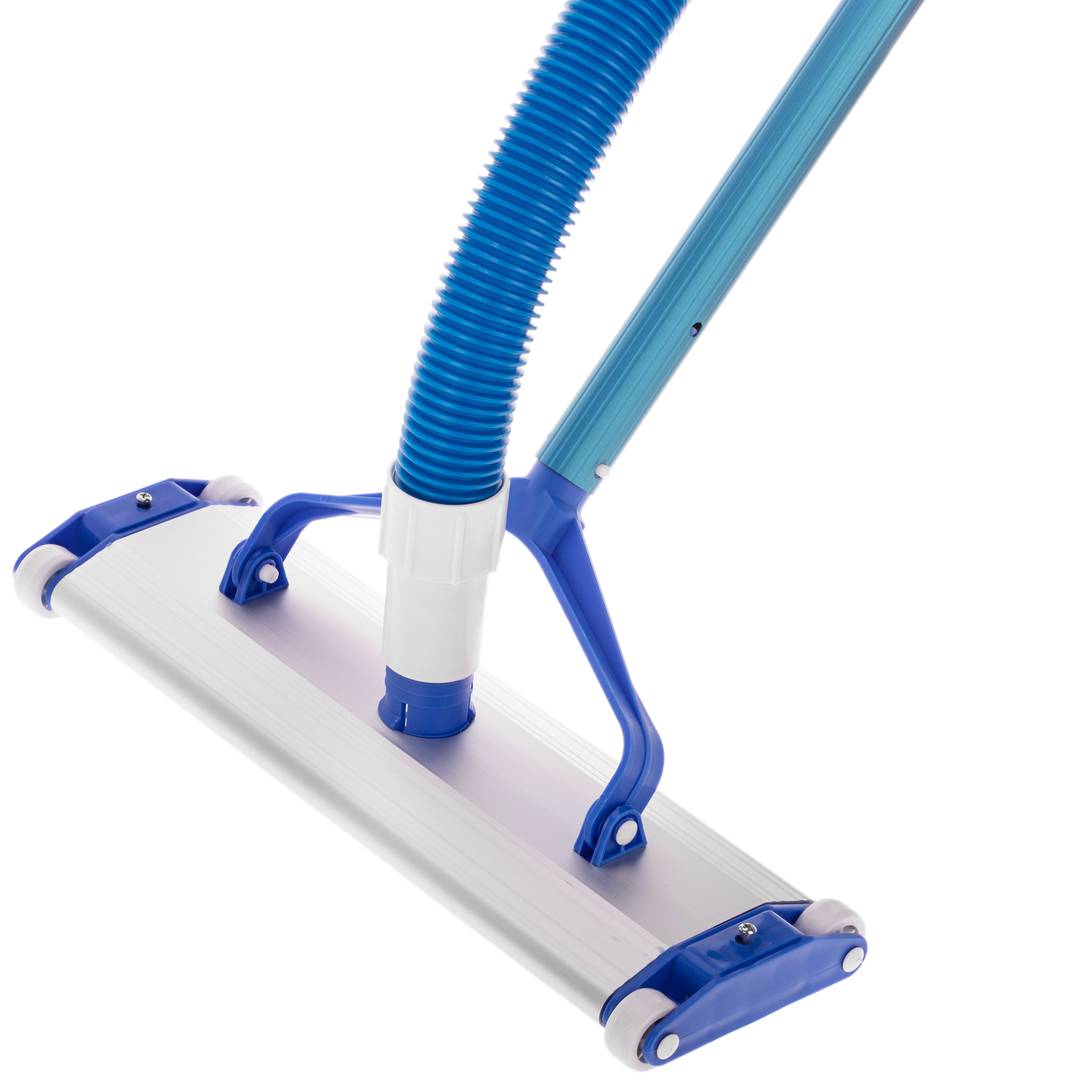 Aspirador de piscinas manual retangular de alumínio para piscinas 44 cm
