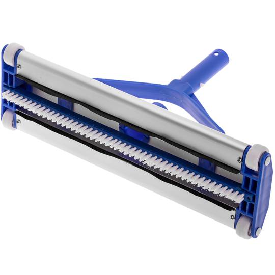 Aspirador de piscinas manual retangular de alumínio para piscinas 44 cm