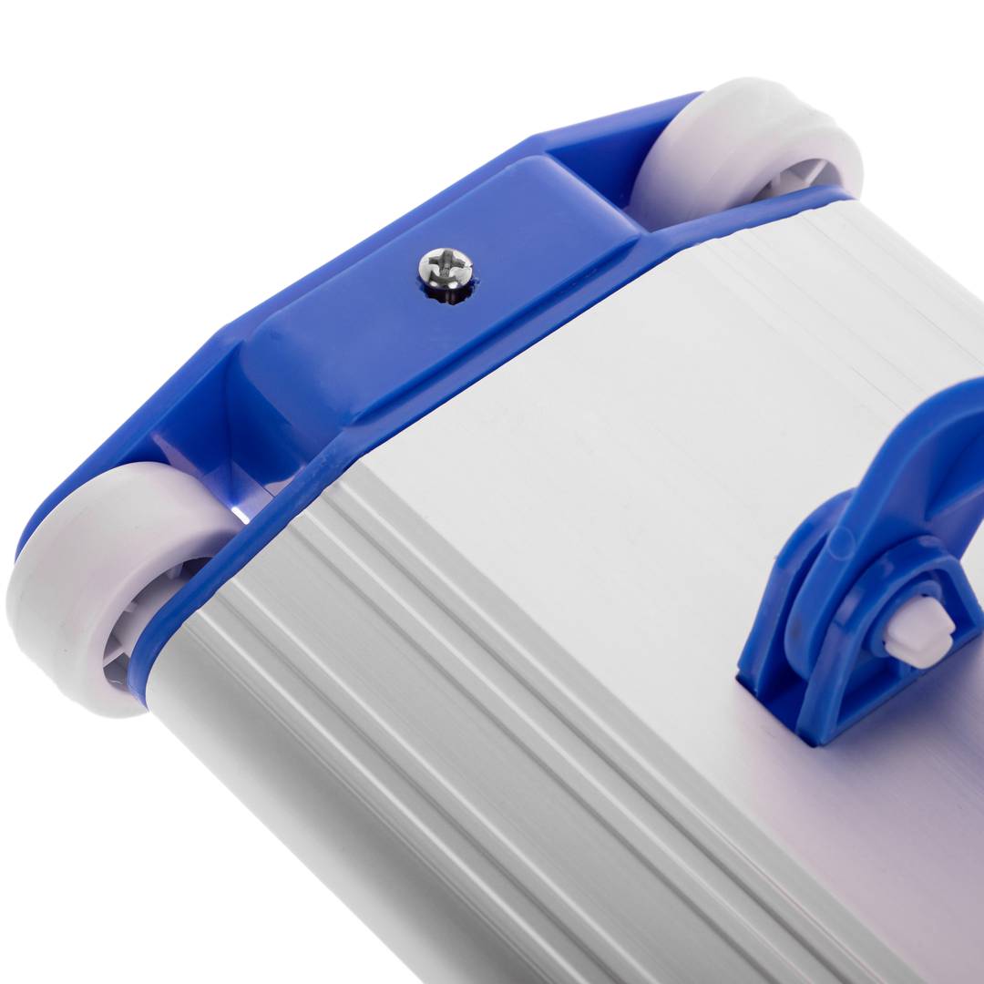 Aspirador de piscinas manual retangular de alumínio para piscinas 44 cm
