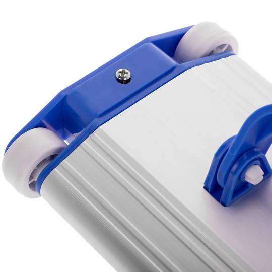 Aspirador de piscinas manual retangular de alumínio para piscinas 44 cm