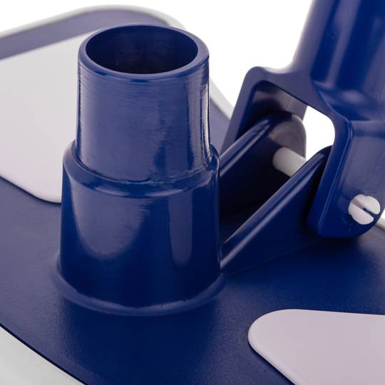Netejafons manual amb vores ovalades de polipropilè per a piscines 28 cm