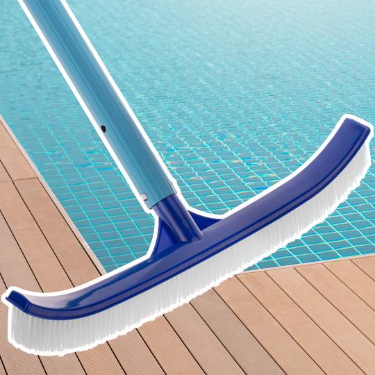 Extendable 3-part telescopic pole for pools from 1.30 to 3.6 m