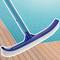 Extendable 3-part telescopic pole for pools from 1.30 to 3.6 m