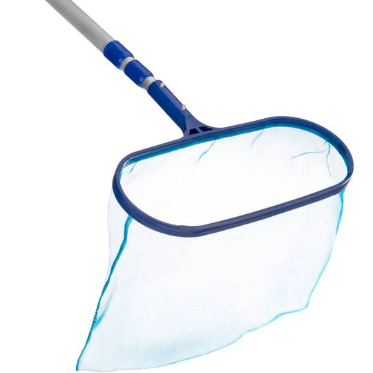 Recogedor de hojas de fondo para limpieza de piscinas de 40 x 29.5 cm