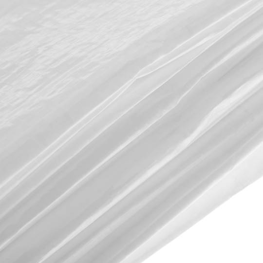 Toldo em tela dupla face impermeável de polietileno branco 4x5m