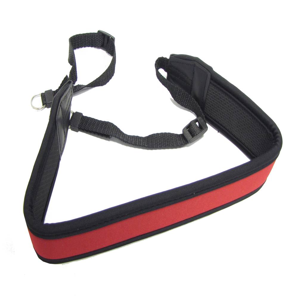 Neoprene camera strap red 490x45mm