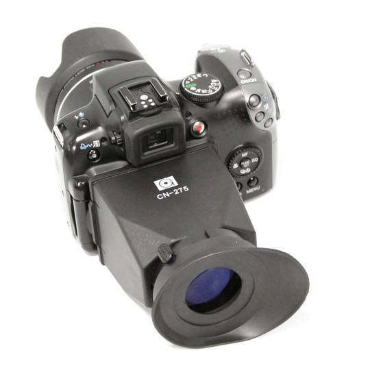 Parasol i ocular de LCD per Cànon 5D Mark3