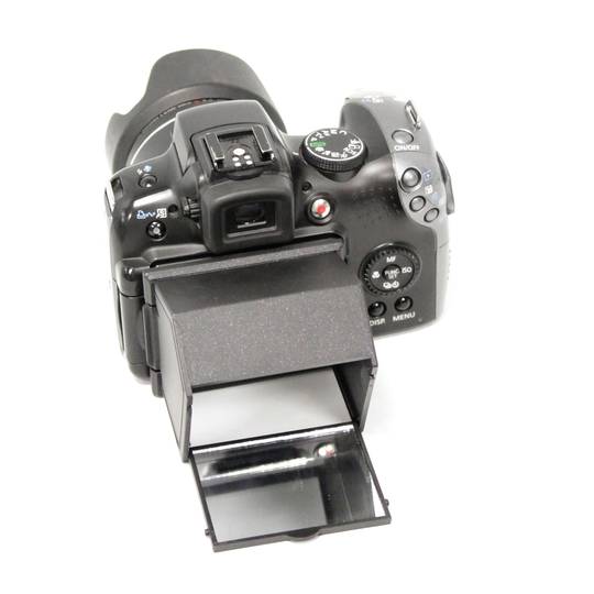 Parasol i ocular de LCD per Cànon 5D Mark3