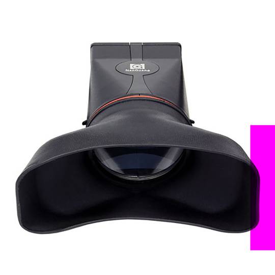 Parasol y ocular con lupa de LCD para Canon 500D