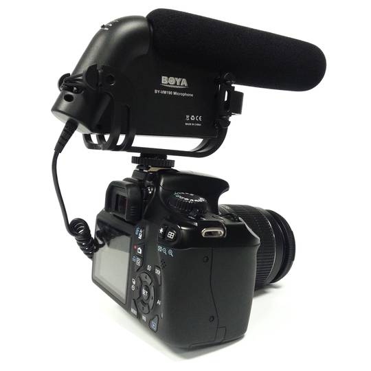 Micrófono unidireccional BOYA BY-VM190