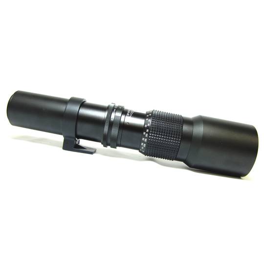 Telefoto 500 milímetros f/8.0 T-mount 42 milímetros