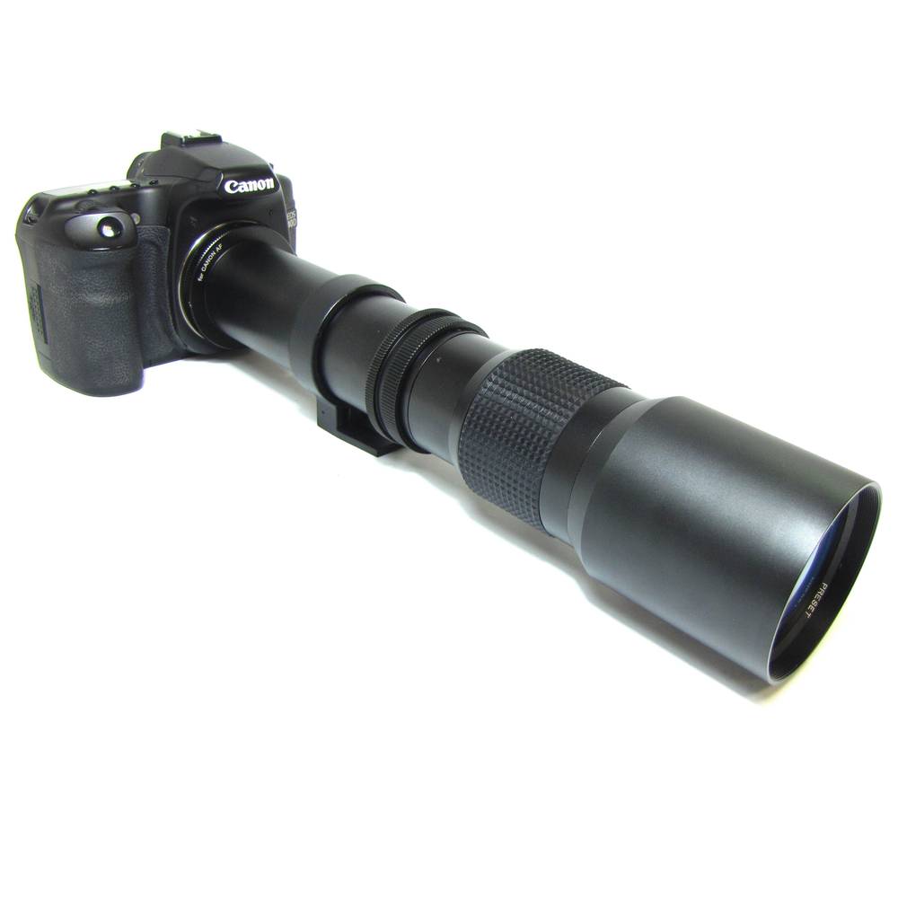 Telefoto 500 milímetros f/8.0 T-mount 42 milímetros