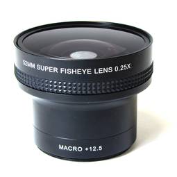 0.25X Fisheye baionetta 12,5 X 52 millimetri macro